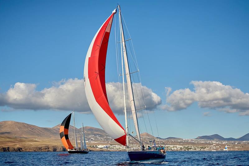 OGR2023 Flyer Class Team L'Esprit d'Équipe at the start of the RORC Transatlantic Race photo copyright RORC / James Mitchell / James Tomlinson taken at  and featuring the Golden Globe Race class