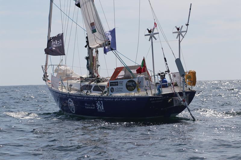 Abhilash Tomy (IND) has been living on 1 litre a day for weeks now and cooking all food in sea water photo copyright Etienne Messikommer / GGR2022 taken at  and featuring the Golden Globe Race class