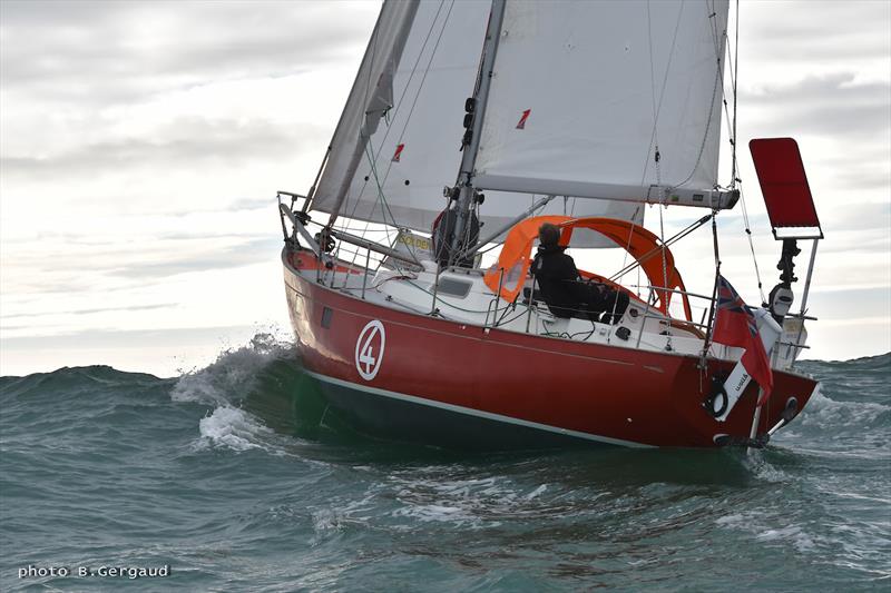 GGR2022 - Simon Curwen - Biscay 36 ”CLARA” sponsored by HOWDENS has major windvane failure before Cape Horn - photo © Bernard Gergaud