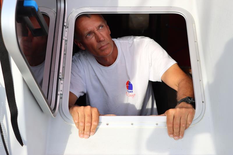 Skipper, Guy Waites onboard Sagarmatha - photo © Nora Havel / GGR2022