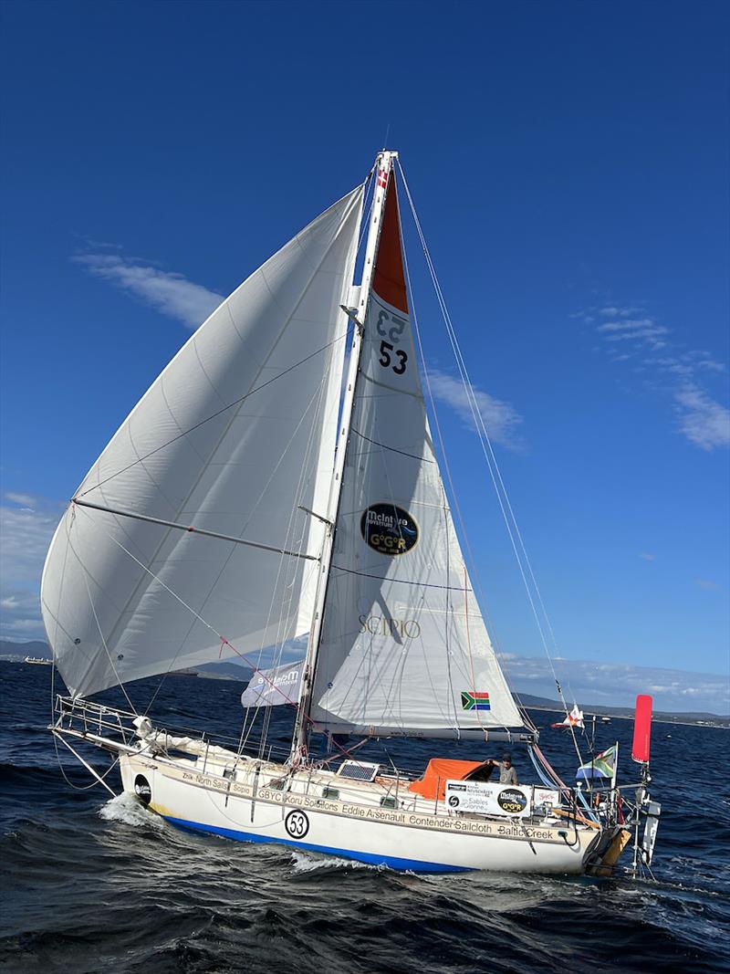 Kirsten Neuschäfer – Cape George 36 ” MINNEHAHA ” photo copyright GGR2022 / DD&JJ taken at  and featuring the Golden Globe Race class