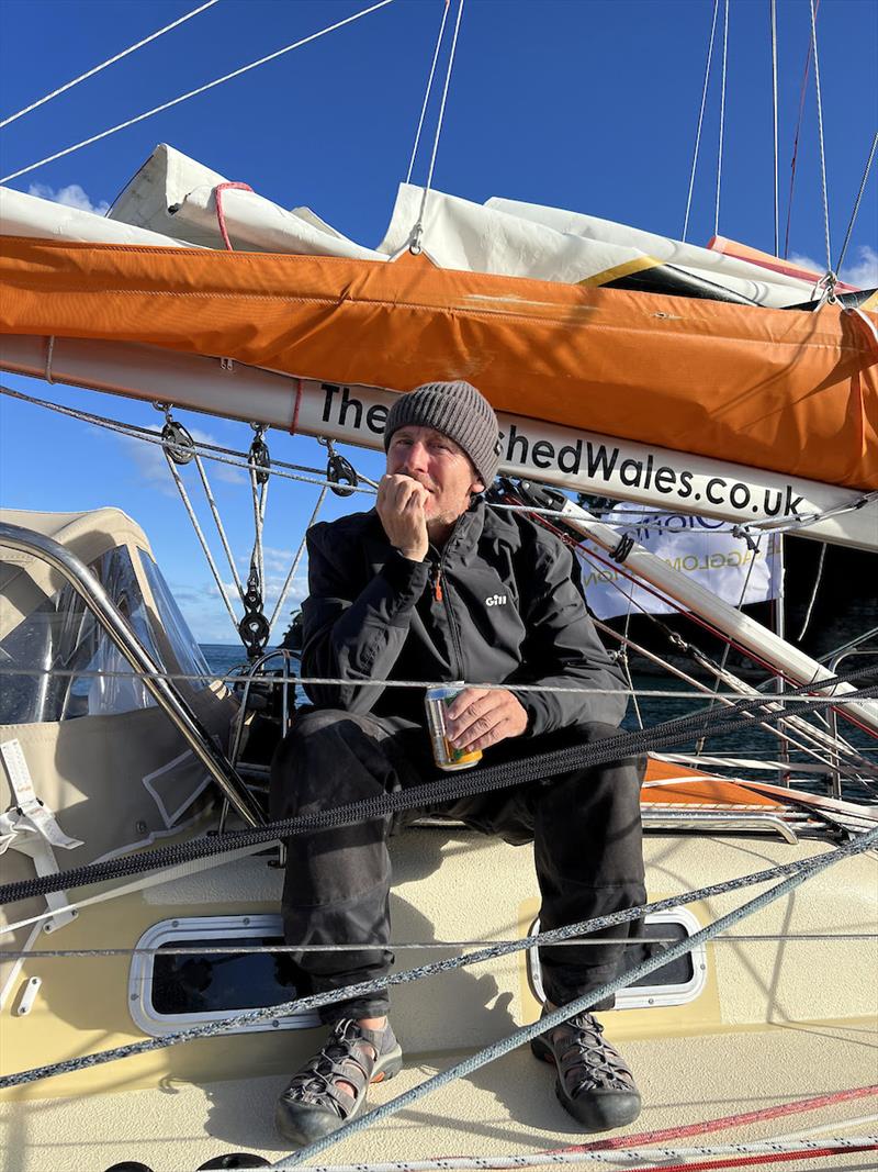 Ian Herbert Jones (52) / UK / Tradewind 35 – ” PUFFIN ” – 6th sail through Hobart Gate - photo © GGR2022 / DD&JJ