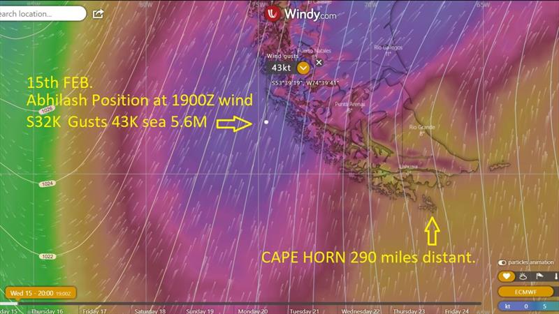 Golden Globe Race competitors course to Cape Horn photo copyright GGR2022 taken at  and featuring the Golden Globe Race class