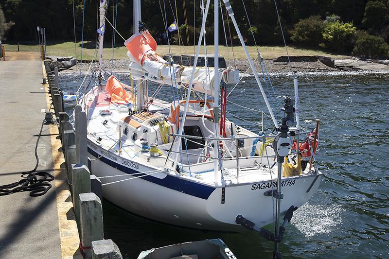 Sagarmatha stops in Hobart - photo © John Curnow