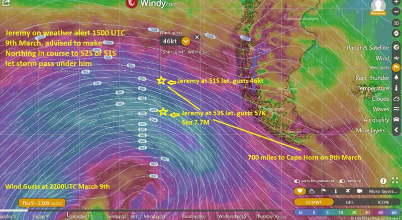 Two storms for Jeremy Bagshaw - photo © GGR