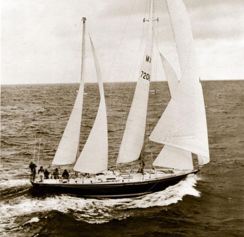 ‘Sayula II' skippered by Ramon Carlin, returning to Portsmouth to win the first Whitbread Round the World Yacht Race - photo © PPL Photo Agency ppl@mistral.co.uk