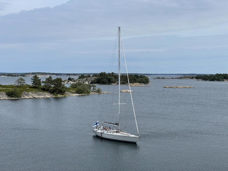 Swan 651 `Spirit of Helsinki` photo copyright Ocean Globe Race taken at  and featuring the Golden Globe Race class