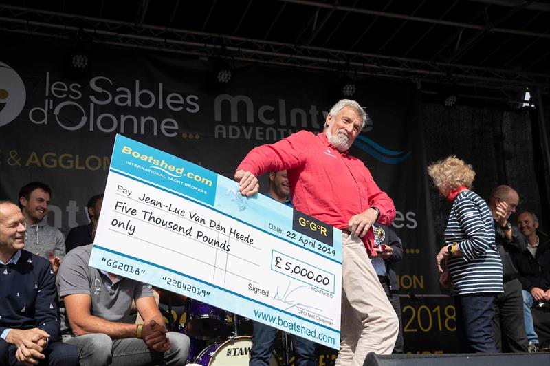 There were a lot of fun at the GGR2018 Prize Giving Day on April 22, 2019 in Les Sables d'Olonne, come join us for this time - photo © GGR 2018 / Christophe Favreau