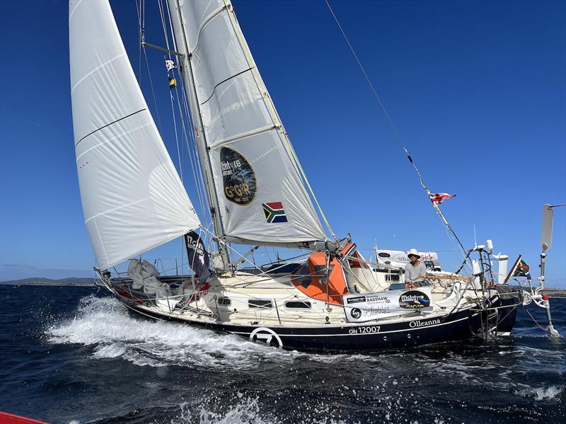 Jeremy Bagshaw / South Africa / OE32 – ” OLLEANNA” – 5th sail through Hobart Gate - photo © GGR2022 / D&JJ