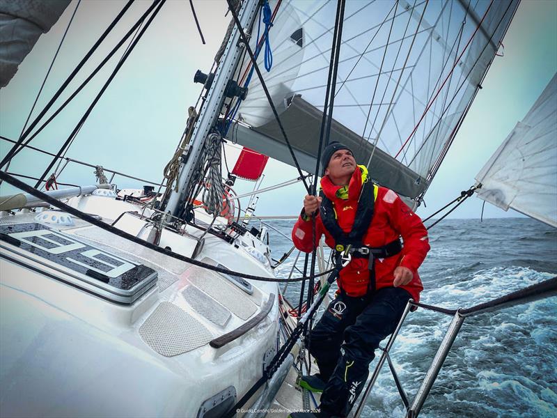 Italian skipper Guido Cantini completing his GGR qualifier aboard Hannah of Cowes, a Vancouver 34. After personal challenges forced him to halt his previous Golden Globe Race campaign, he is now working hard to make the start of the 2026 edition - photo © Guido Cantini / GGR2026