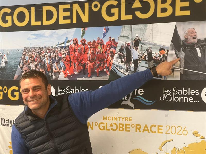 42-year-old French professional sailor Damien Guillou has his sights set on repeating Jean-Luc Van Den Heede's 2018 Golden Globe victory. Forced to retire from last edition in Cape Town after windvane failure on his Rustler 36 PRB, he's back for #GGR2026 - photo © Don McIntyre / GGR2026