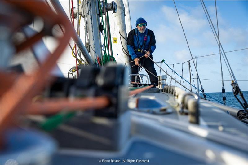 Golden Globe Race - Andre Lodolo photo copyright Pierre Bouras taken at  and featuring the Golden Globe Race class