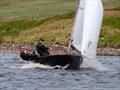 Kieron Inman and Paul Jenkins hiking hard during the Bolton GP14 Open © John Moulton