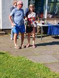 GP14 Northern Area Championship: Julie and Chris Waddington winners of silver fleet and 1st female helm © Vanessa Devereux