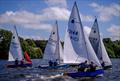 Race 2 start - 75th birthday celebrations for GP14 class at Shropshire SC