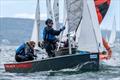 Ger Owens and Mel Morris on Day 6 of the GP14 World Championship 2026 &copy; Bradley Quinn