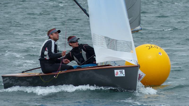 Ian Dobson & Andy Tunnicliffe win the Exe Sails GP14 World Championship photo copyright Boyd Ireland / www.boydireland.com taken at East Down Yacht Club and featuring the GP14 class