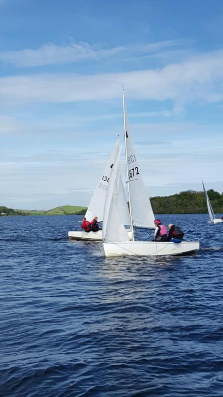 GP14 Scottish Area Championship at Castle Semple photo copyright Lesley Sommerville taken at Castle Semple Sailing Club and featuring the GP14 class