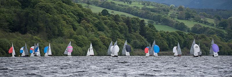 Bala provided the perfect backdrop for the Gul GP14 Inlands photo copyright Richard Craig / www.SailPics.co.uk taken at Bala Sailing Club and featuring the GP14 class