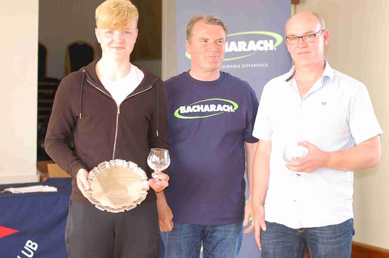 Peter and Stephen Boyle, Silver Fleet Champions in the GP14 Irish Nationals at Skerries photo copyright Andy Johnson taken at Skerries Sailing Club and featuring the GP14 class