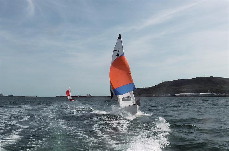GP14 E Howard-Davies Youth Training Week 2017 photo copyright Neil Marsden taken at Weymouth & Portland Sailing Academy and featuring the GP14 class