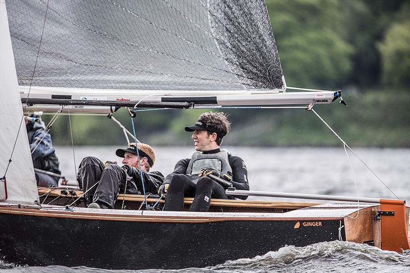 Ginger Boats Andy Smith and Phil Hodgkins photo copyright Michelle Evans taken at Bassenthwaite Sailing Club and featuring the GP14 class