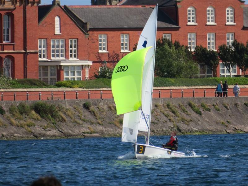 Team Budworth at the Southport Junior 12 hour race photo copyright Hugh Attfield taken at  and featuring the GP14 class