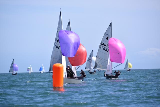 Approaching the leeward mark during the GP14 Ulster Championships at Donaghadee Sailing Club photo copyright Tony Patterson taken at Donaghadee Sailing Club and featuring the GP14 class