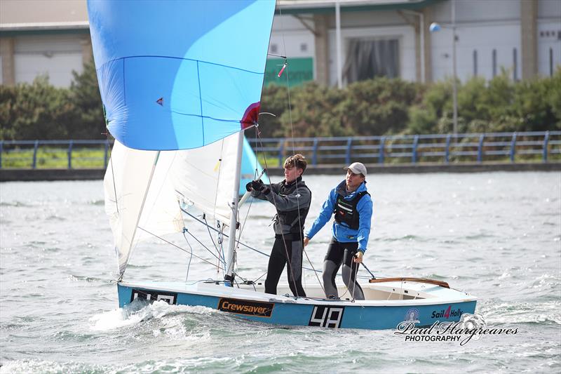 Sail 4 Holly Cumbria Youth during the 52nd West Lancs Yacht Club 24 Hour Race photo copyright Paul Hargreaves taken at West Lancashire Yacht Club and featuring the GP14 class