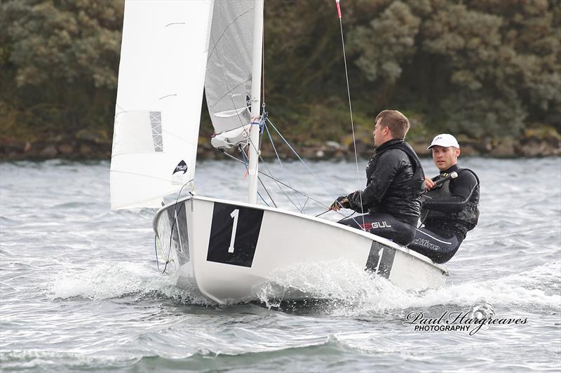 The winning GP14 of South Staffs A Team during the 52nd West Lancs Yacht Club 24 Hour Race photo copyright Paul Hargreaves taken at West Lancashire Yacht Club and featuring the GP14 class