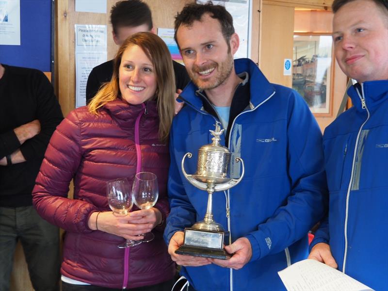 Ian & Gemma Dobson win the GP14 Venetian Open at Welsh Harp photo copyright Luke Howard taken at Welsh Harp Sailing Club and featuring the GP14 class