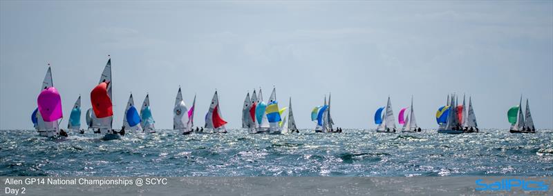Allen GP14 Nationals at Aberoch - photo © Richard Craig / www.SailPics.co.uk
