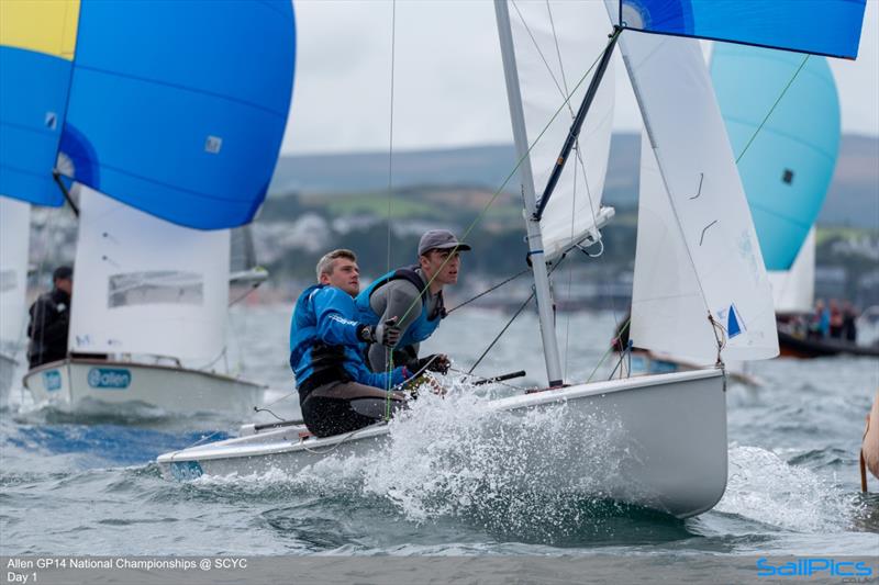 Allen GP14 Nationals at Aberoch photo copyright Richard Craig / www.SailPics.co.uk taken at South Caernarvonshire Yacht Club and featuring the GP14 class