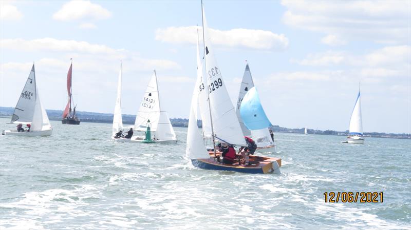 GP14 Open at Maylandsea Bay photo copyright Phil Spillane taken at Maylandsea Bay Sailing Club and featuring the GP14 class