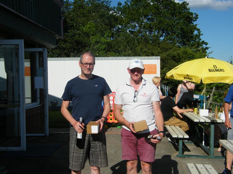 Prize winners in the GP14 Midland Bell Open at Bartley photo copyright Dave Edwards taken at Bartley Sailing Club and featuring the GP14 class