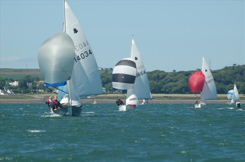 GP 14 Scottish Championship at Loch Ryan Sailing Club photo copyright Jim Ryder taken at Loch Ryan Sailing Club and featuring the GP14 class