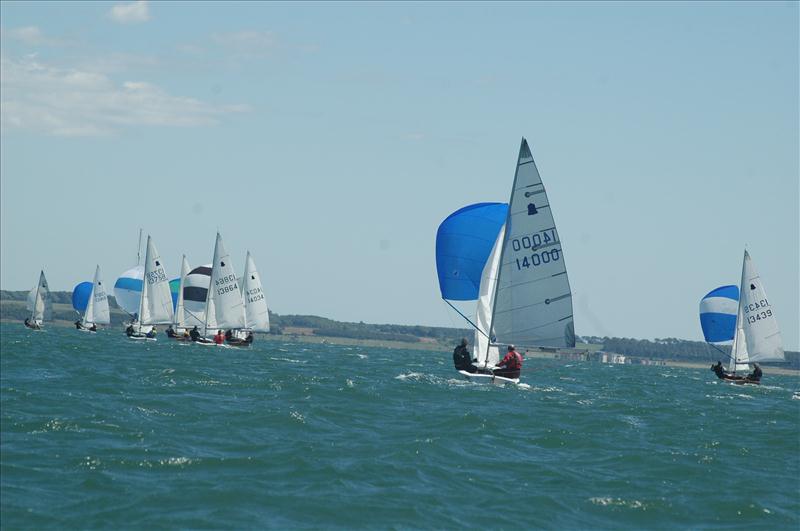 GP 14 Scottish Championship at Loch Ryan Sailing Club photo copyright Jim Ryder taken at Loch Ryan Sailing Club and featuring the GP14 class