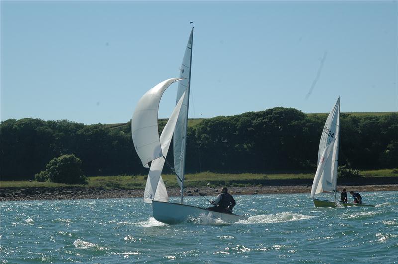 GP 14 Scottish Championship at Loch Ryan Sailing Club photo copyright Jim Ryder taken at Loch Ryan Sailing Club and featuring the GP14 class