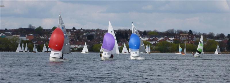 The 56th Venetian Trophy was held at the Welsh Harp photo copyright BTYC taken at BTYC Sailsports and featuring the GP14 class