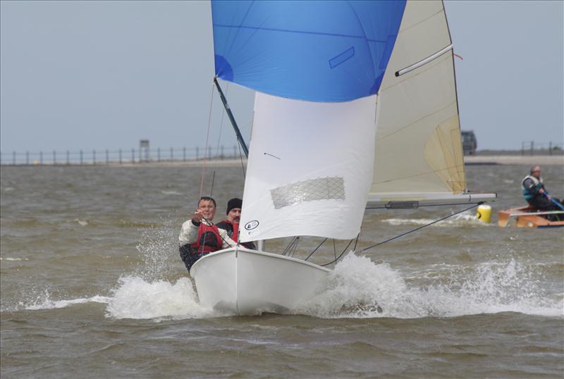 GP14s at West Kirby photo copyright Rob Fraser taken at West Kirby Sailing Club and featuring the GP14 class