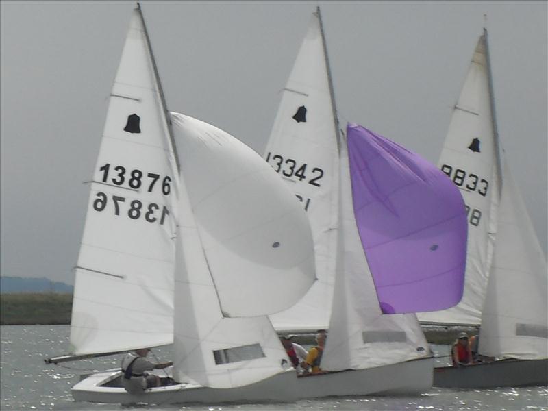 GP14s at Tollesbury photo copyright John Barbrook taken at Tollesbury Sailing Club and featuring the GP14 class