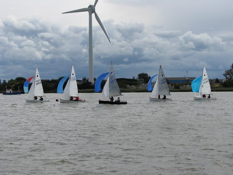 The first ever GP14 open at Erith photo copyright David Innes taken at Erith Yacht Club and featuring the GP14 class