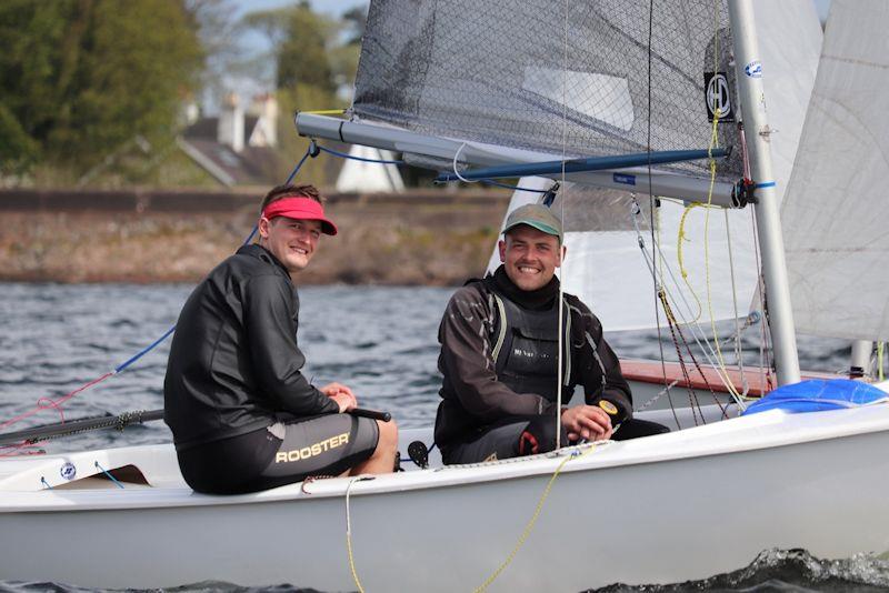 Eden and Josh Hyland photo copyright Beth Tate taken at Chase Sailing Club and featuring the GP14 class