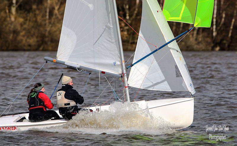 Marlow Ropes Leigh & Lowton Tipsy Icicle day 11 photo copyright Gerard van den Hoek taken at Leigh & Lowton Sailing Club and featuring the GP14 class
