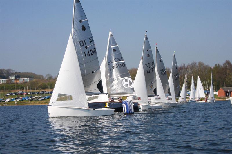 GP14 open meeting at Staunton Harold 2018 photo copyright Helen Rebecca Jacks taken at Staunton Harold Sailing Club and featuring the GP14 class