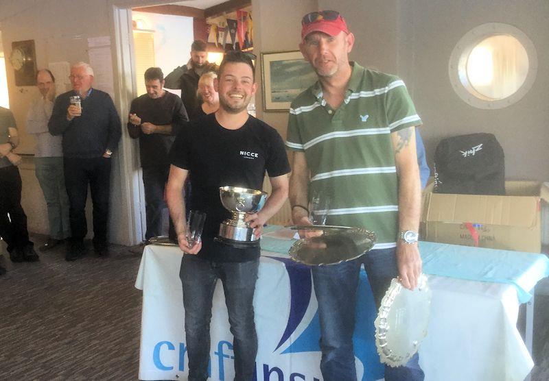 Sam Watson and Andy Thompson win the GP14 Northern Championship at Hollingworth photo copyright Graham Knox taken at Hollingworth Lake Sailing Club and featuring the GP14 class