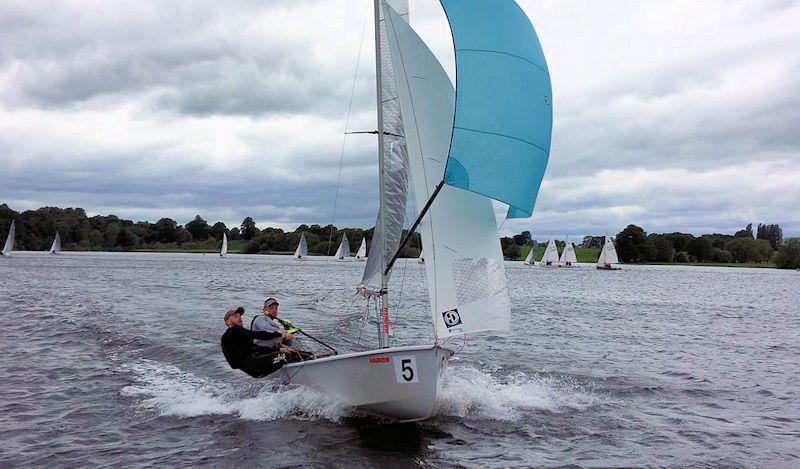 GP14 Northern Bell series at Budworth photo copyright Tony Wilcock taken at Budworth Sailing Club and featuring the GP14 class