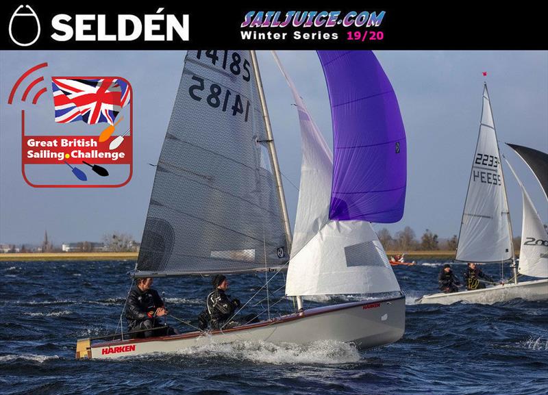 Nick Craig & Arthur Henderson during the Seldén Sailjuice Winter Series Datchet Flyer - photo © Tim Olin / www.olinphoto.co.uk