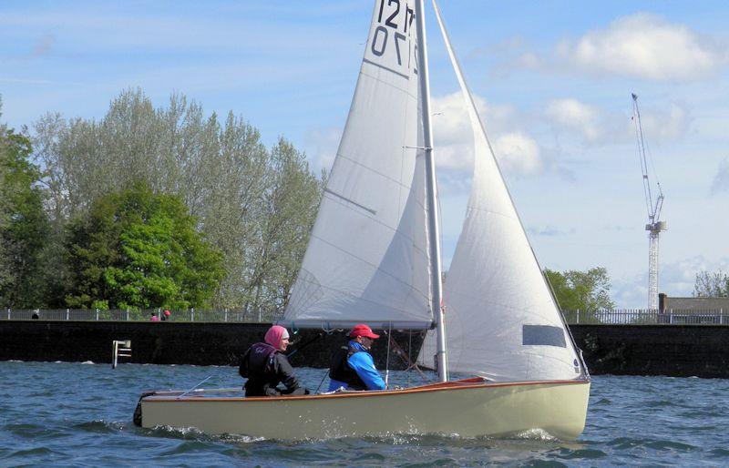 The first Midland Bell open meeting for 18 months gets underway in Edgbaston photo copyright Nathan McGrory taken at Midland Sailing Club and featuring the GP14 class