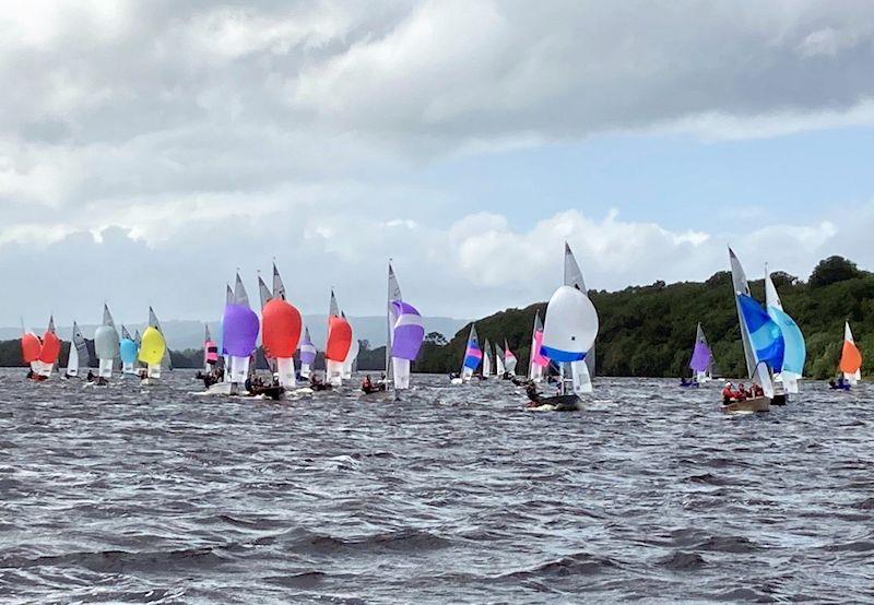 GP14 Championship of Ireland 2021 at Lough Erne - Day 1 photo copyright Mark De Fleury taken at Lough Erne Yacht Club and featuring the GP14 class